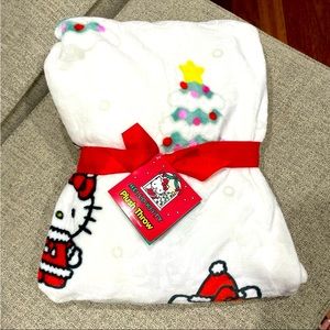 Hello kitty Christmas 🎄 plush blanket